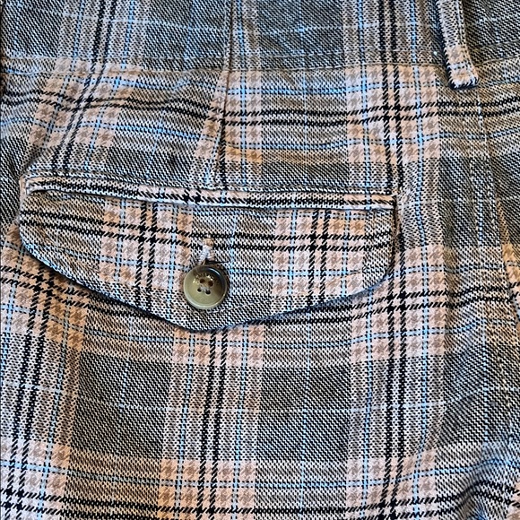 American Eagle Outfitters Plaid Super High Rise Baggy Wide Leg Pants - Picture 6 of 9